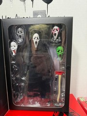 NECA Ultimate Ghost Face Returns New 2026 Scary Movie Scream Figure Ghostface
