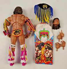 2022 WWE Elite Ultimates 7″ THE ULTIMATE WARRIOR (WMVII) Mattel New Loose.