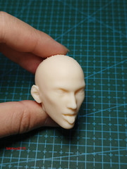1:6 1:12 1:18 Anime Boy tongue out Head Sculpt for 12” 6” 3.75” Figure Body