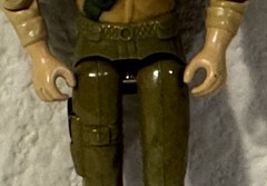 GI Joe 1983 Duke First Sergeant Figure with File Card Weapons Original Parts