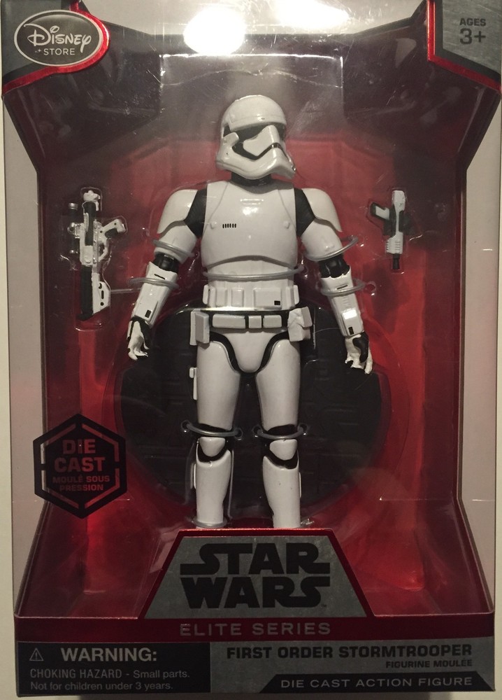Star Wars the Force Awakens Disney Store Elite Series 6″ Stormtrooper Die Cast