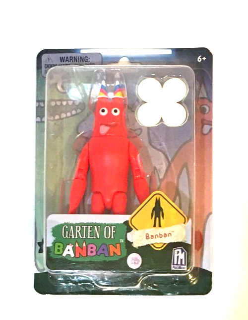 BanBan Garten of BanBan Red Action Figure 7″ Series 1 Toy New Phatmojo Posing