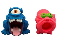 Lot 1994 Kenner Real Ghostbusters H2 Ghost Bottom Half & Boo-Zooka Mini Shoot