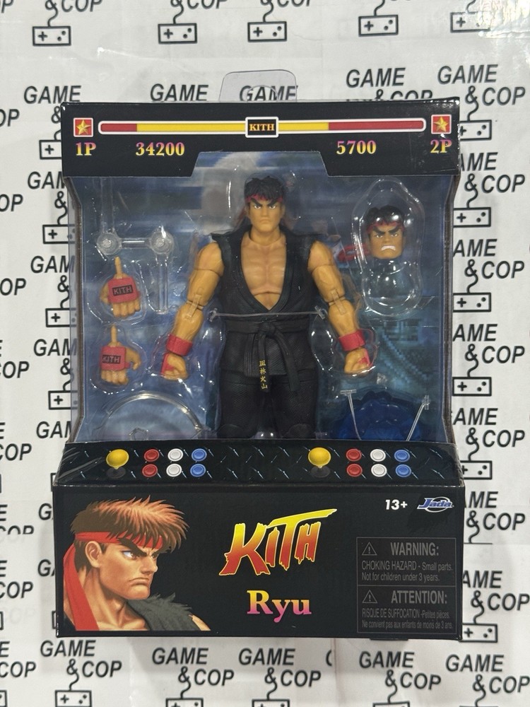 KITH: JADA TOYS RYU (BLACK KITH GI VARIANT) – Authentic US Seller
