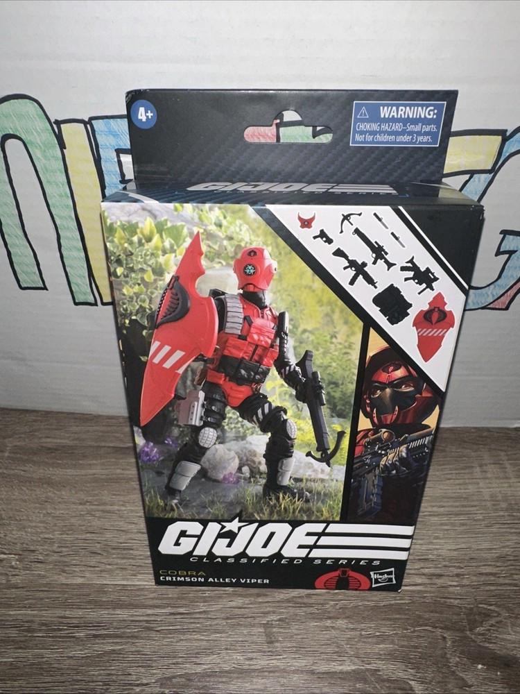 G.I. Joe Classified Series #91 Crimson Alley Viper – Brand New Sealed Figure