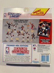 💥🏀 1992 DIKEMBE MUTOMBO Starting Lineup, Denver Nuggets, Card & Poster 🏀💥