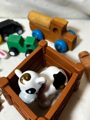Vintage Lot of Animal Figures Random Mixed Hard Plastic & Rubber Toys