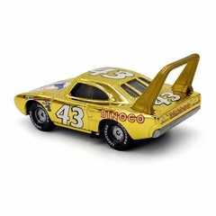 Dinsey Pixar Cars Champion No.43 Gold Chrome Dinoco The King Diecast Gifts Rare