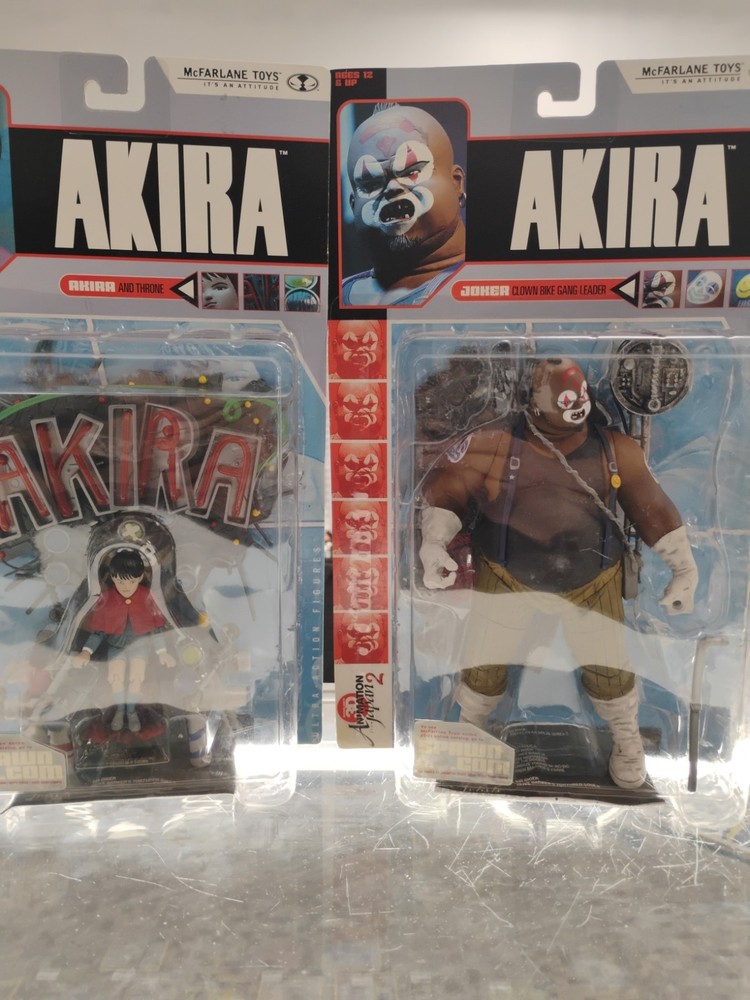 McFarlane Toys Lot Of 4. Joker And Akira Figures, Nadmi, Tenchi. See Pics .