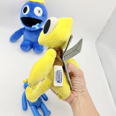 Rainbow Friends Plush & Figure Lot Blue Yellow Roblox Horror Toys 3pc