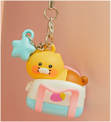 Kakao Friends Savage Strap Keyring Camera, Phone, & Bag Choonsik Keychain