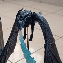 Mcfarlane Game Of Thrones HBO Drogon Black Dragon Deluxe Action Figure New
