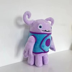 Dreamworks Home Plush Toy 30cm Oh the Boov Alien Purple Doll Home Decor Kid Gift