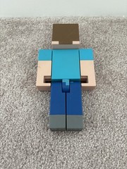 Minecraft Steve 8.5″ Inch Poseable Action Figure Big Scale Toy Mattel 2017