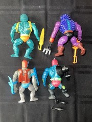 Vintage MOTU Lot of 24. 20 are Complete w/. See Description for Details.