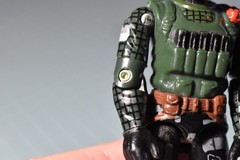 Vintage 2004 Gi Joe Night Force TRU Beachhead Figure Broken Crotch