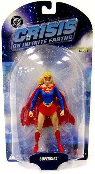 DC Direct Crisis On Infinite Earths Series 1 Supergirl Action Figure NEW Dmg Pkg