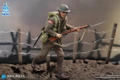 DID XB80028 1/12 British Infantry Albert Solder Action Figure 6in Model