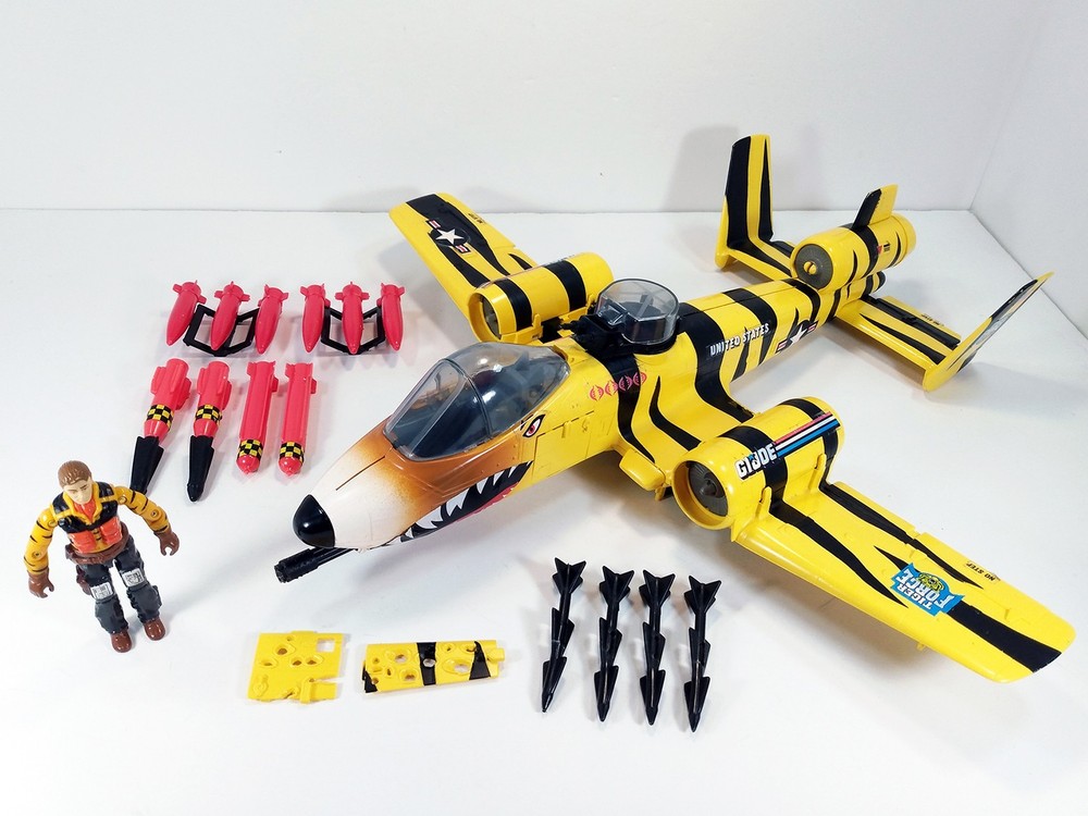 Vintage Hasbro GI Joe 1988 Tiger Force TIGER RAT Complete w Skystriker Figure!