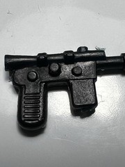 VINTAGE KENNER STAR WARS 1977 HAN SOLO BLACK/BLUE BLASTER GUN WEAPON ACCESSORY