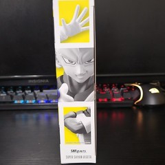 S.H.Figuarts Dragon Ball Z Super Saiyan Vegeta Action Figure w/ Alt Head 2016