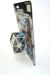 Star Wars 1978 Die cast Imperial TIE Fighter MOC 12 Back