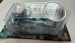 Halo 2 Series 7 Cyan/White Stripes Spartan Joyride Studios 2006! NEW! VERY RARE!