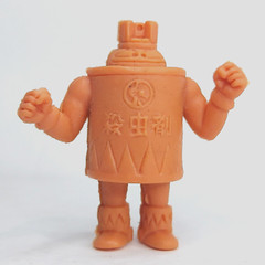 80’s M.U.S.C.L.E. Men Kinnikuman Flesh Color 2″ Spray Majin Figure #074