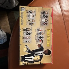NECA 4 Mini Figure Set Pulp Fiction Clean Up New)