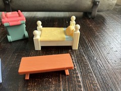 Bluey Lot of Dog Figures + House Furniture Accessories Moose Toys