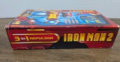 Iron Man 2 Repulsor Blaster 3 in 1 Light-Up Missile Launcher Toy 2010 – NEW