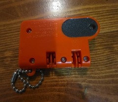 Pokémon Mini Pokédex Toy Keychain – Pikachu Graphic – Orange Collector Gadget