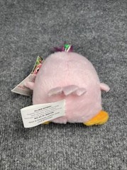 ✨Angry Birds Hatchlings Hanger Clip Bulls i Toy Rovio Zoe-Pink-Plush 4.5” w Tag✨
