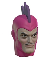 2X Man Custom Action Figure Head 1:9 or 1:6 Mego