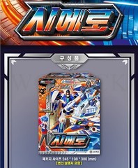 Metal Cardbot S Season2 3-Type Set BLUE COP CIELO REDBLITZ Transformer Robot Toy
