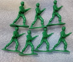 Disney Pixar Toy Story Collection Bucket O Soldiers 67 Of 72 Green Army Men