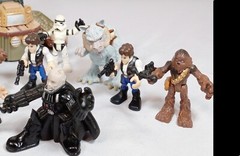 Lot Of 15 Star Wars Galactic Heroes Figures And Vehicle Mixed Years Taun Taun