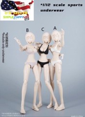 1/12 female underwear lingerie clothes for 6″ SHF Nota Mezco MixMax PHICEN ❶USA❶