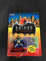 Vintage 1993 ERTL Batman The Animated Series Die Cast Metal Batman Stance