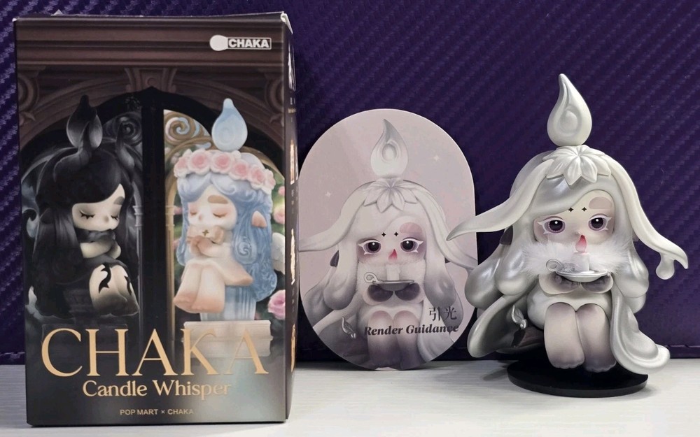 POPMART CHAKA Candle Whisper Series CONFIRMED- (RENDER GUIDANCE) New