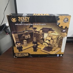Basic Fun Bendy and The Ink Machine Room Buildable Scene Set Action Figure