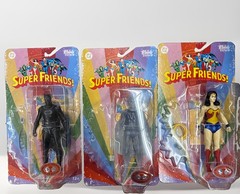 NEW McFarlane DC Super Friends RED PLATINUM Superman Batman Wonder Woman Figures