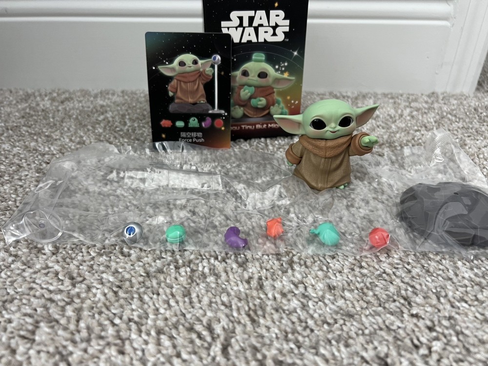 Star Wars Pop Mart Grogu Tiny But Mighty Open Blind Box Force Push 1 Pc