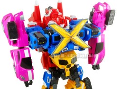 MiniForce X-Tron Ranger Vehicle Robot Car Bot Figure 4 in 1 Combiner No Box