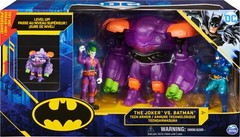 1st Edition DC The Joker vs Batman Action Figure Set W/ Transforming Tech Armor