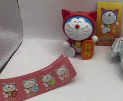 Doraemon Luckiest Full of Fortune Lucky Cat Series Blind Box Confirmed Figure