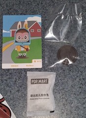 NWT 2024 Pop Mart The Monsters Almost Hidden “Mailbox” Labubu Figure SEALED BAG