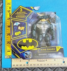 DC Comics ‐ Batman Bat Tec – King Shark 4 inch Action Figure by Spin Master