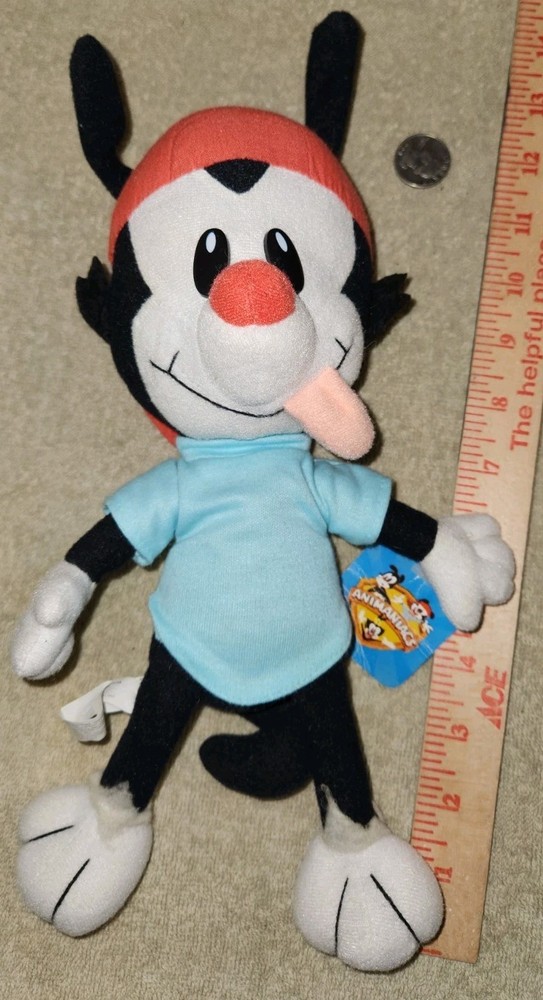 Vintage Animaniacs Wakko Plush 12” Tall ACE NOVELTY 1994 w/ Tag Stuffed Doll Toy