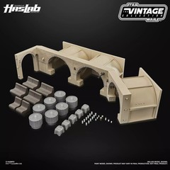 Star Wars Haslab Vintage Collection CANTINA DELUXE Version Complete w/ Figures